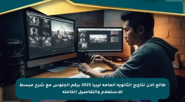 طالع الآن نتائج الثانوية العامة ليبيا 2025 برقم الجلوس مع شرح مبسط للاستعلام والتفاصيل الكاملة